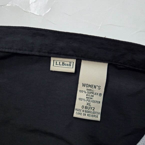 L.L. Bean Women's Size XL Black 100% Nylon Skirt Hiking Outdoor Hiking - Picture 5 of 7